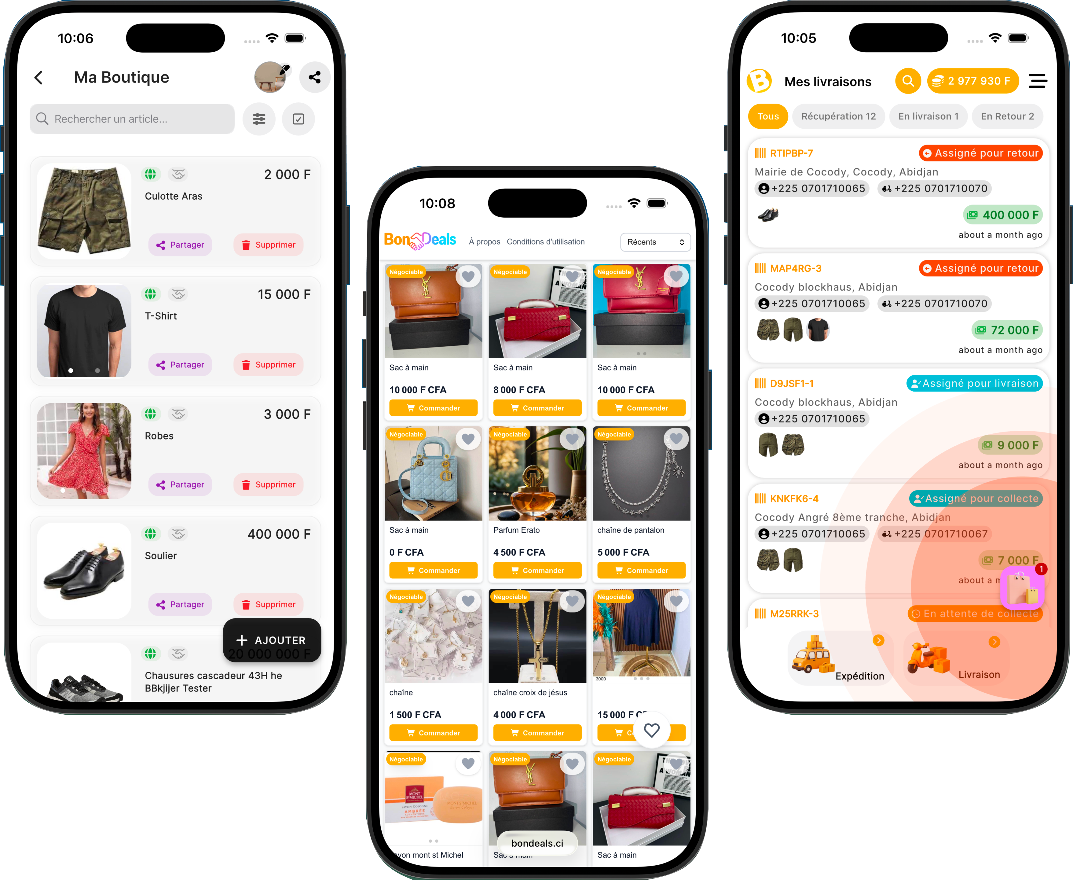 BonCoursier Screenshots